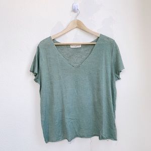 Project Social T | Raw Hem Distressed Shirt